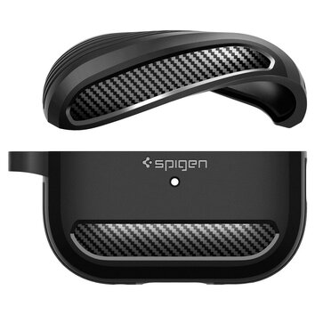 SPIGEN RUGGED ARMOR APPLE AIRPODS PRO 1 / 2 MATTE BLACK SPIGEN RUGGED ARMOR APPLE AIRPODS PRO 1 / 2 MATTE BLACK