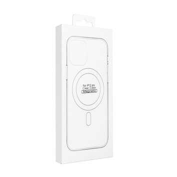 Futerał Clear Mag Cover z ochroną aparatu kompatybilny z MagSafe do IPHONE 12 PRO