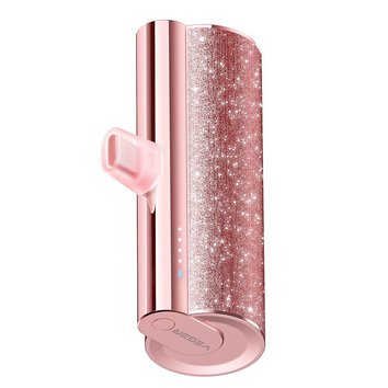 VEGER powerbank 5 000 mAh z wbudowanym zczem Lightning PD QC3.0 2,4A 12W PlugOn (W0573P) fioletowy