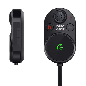 BLUE STAR transmiter bluetooth 2w1 CarLink BT62 czarny