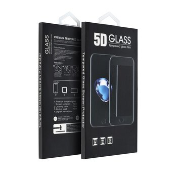 5D Full Glue Tempered Glass - do iPhone 15 Pro Max (MATTE) czarny