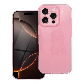 Futerał CLEAR CASE 2 mm BLINK do IPHONE 16 Pro różowy