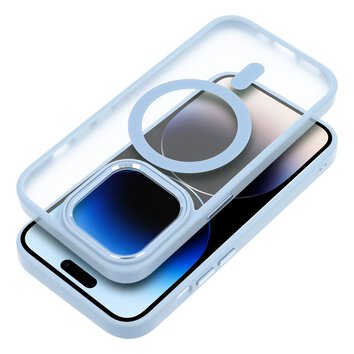 Futera MATTE MAG COVER kompatybilny z MagSafe do IPHONE 11 niebieski