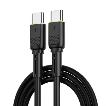 WIWU 60W szybki kabel typ C-C Wi-C034 czarny