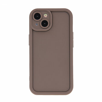 Nakładka Rim TPU do iPhone X / XS brązowa