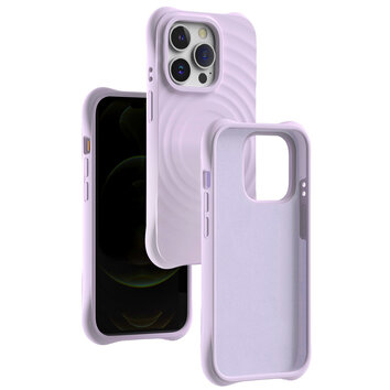 Nakładka Circle Mag do iPhone 13 Pro 6,1" jasnofioletowa