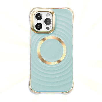 Nakładka Circle Glam Mag do iPhone 14 Pro Max 6,7" miętowa