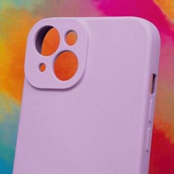 Nakładka Silicon do Xiaomi Redmi 13c 4G liliowa