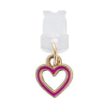 Zawieszka Charms USB-C pink