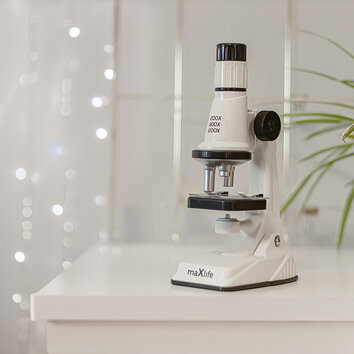 Maxlife mikroskop MXMS-100 biały