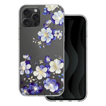 Nakładka IMD print do iPhone 12 / 12 Pro 6,1" floral