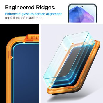 Spigen szkło hartowane ALM Glas.TR 2-pack Galaxy A55 5G transparentne