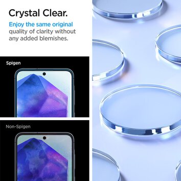 Spigen szkło hartowane ALM Glas.TR 2-pack Galaxy A55 5G transparentne