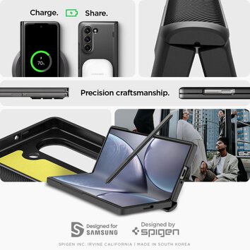 Spigen nakładka Slim Armor Pro do Samsung Galaxy Z Fold 6 czarna