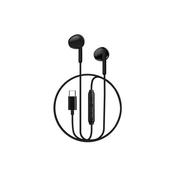 WiWU - Suchawki stereo na kablu EB314 USB C (DAC) - czarne