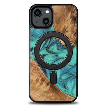 Bewood nakładka Unique do iPhone 15 6,1" Turquoise z MagSafe