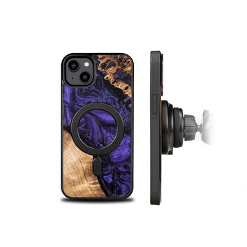 Bewood nakładka Unique do iPhone 15 Plus 6,7" Violet z MagSafe