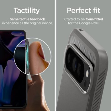 Spigen nakładka Rugged Armor do Google Pixel 9 Pro XL szara