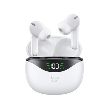 Blue Star suchawki bezprzewodowe stereo TWS T60 biae