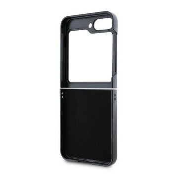 Guess nakładka do Samsung Galaxy Z Flip6 GUE003737 czarna 4G Metal Logo