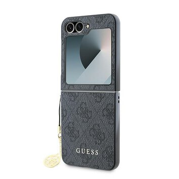 Guess nakładka do Samsung Galaxy Z Flip6 GUE003748 czarna 4G Charm