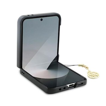 Guess nakładka do Samsung Galaxy Z Flip6 GUE003750 brązowa 4G Charm