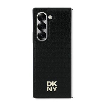 DKNY nakładka do Samsung Galaxy Z Fold6 DK000229 czarna Repeat Pattern Stack Logo DKNY nakładka do Samsung Galaxy Z Fold6 DK000229 czarna Repeat Pattern Stack Logo