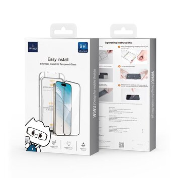 WIWU szkło hartowane do iPhone 16 Pro 6,3" Wi-SQ008