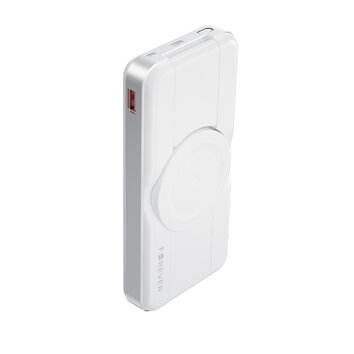 Forever power bank bezprzewodowy MATB-300 10000 mAh 3w1 biały