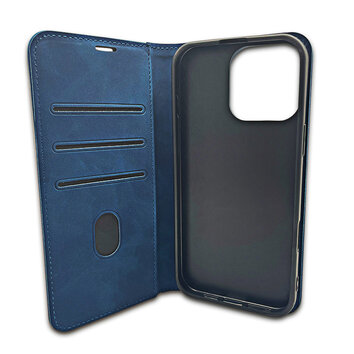 Etui Smart Suede do iPhone 11 granatowe