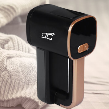 Golarka do ubrań z podświetleniem, 6 ostrzy, czarna, USB B96 LTC