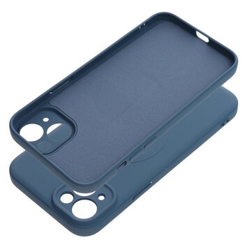 Futerał Silicone Mag Cover kompatybilny z MagSafe do IPHONE 15 PLUS niebieski
