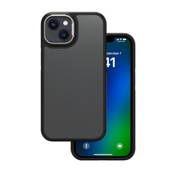 Nakładka Crystal Black do iPhone 13 / 14 6,1" szara