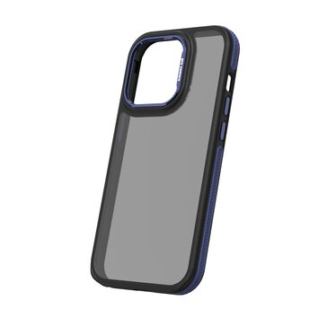Nakładka Crystal Black do iPhone 14 Pro 6,1" niebieska