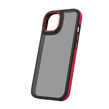 Nakładka Crystal Black do iPhone 15 6,1" czerwona