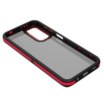 Nakładka Crystal Black do Samsung Galaxy A14 4G / A14 5G czerwona