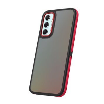 Nakładka Crystal Black do Samsung Galaxy A34 5G czerwona