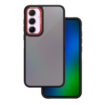 Nakładka Crystal Black do Samsung Galaxy A55 5G czerwona
