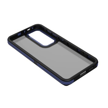 Nakładka Crystal Black do Samsung Galaxy S24 niebieska