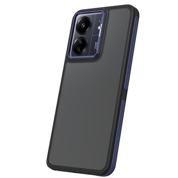 Nakładka Crystal Black do Xiaomi Redmi 13C 4G / 13C 5G / Poco C65 niebieska