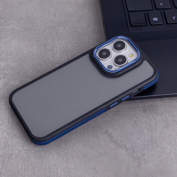 Nakładka Crystal Black do Xiaomi Redmi 13C 4G / 13C 5G / Poco C65 niebieska