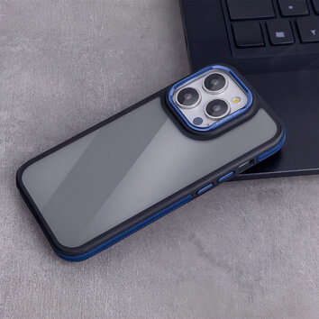 Nakładka Crystal Black do Xiaomi Redmi 13C 4G / 13C 5G / Poco C65 niebieska