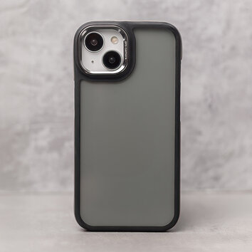 Nakładka Crystal Black do iPhone 12 / 12 Pro 6,1" szara