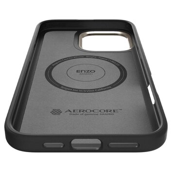 Spigen nakładka Enzo Aramid Mag MagSafe do iPhone 16 Pro Max 6,9" czarna