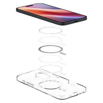 Spigen nakładka Liquid Crystal Mag MagSafe do iPhone 16 Plus 6,7" przezroczysta
