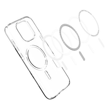 Spigen nakładka Liquid Crystal Mag MagSafe do iPhone 16 Pro 6,3" przezroczysta