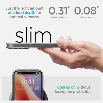 Spigen nakładka Ultra Hybrid do iPhone 16 Plus 6,7" przezroczysta