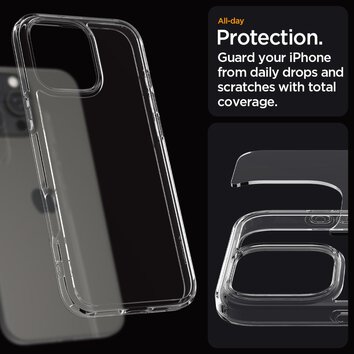 Spigen nakładka Ultra Hybrid do iPhone 16 Pro 6,3" przezroczysta
