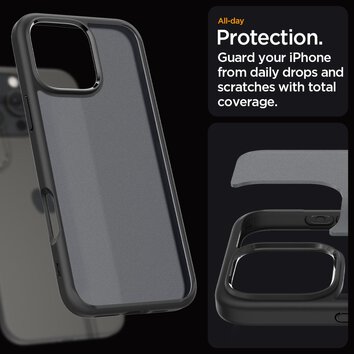 Spigen nakładka Ultra Hybrid do iPhone 16 Pro 6,3" frost black