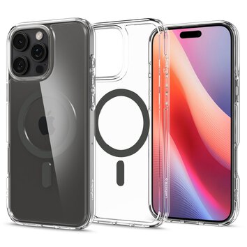 Spigen nakładka Ultra Hybrid Mag MagSafe do iPhone 16 Pro 6,3" grafitowa